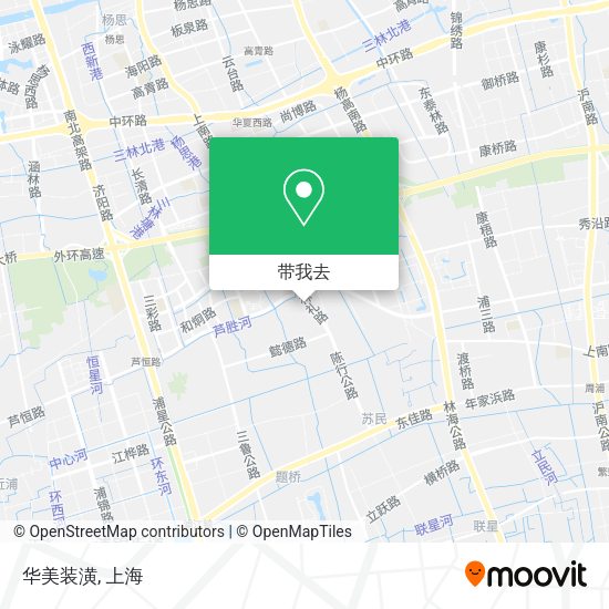 华美装潢地图