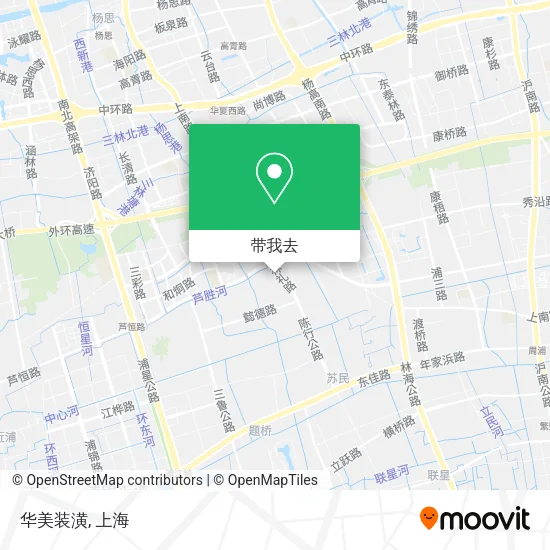 华美装潢地图