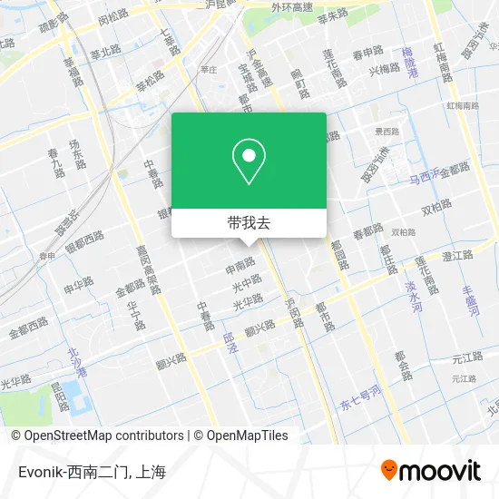 Evonik-西南二门地图