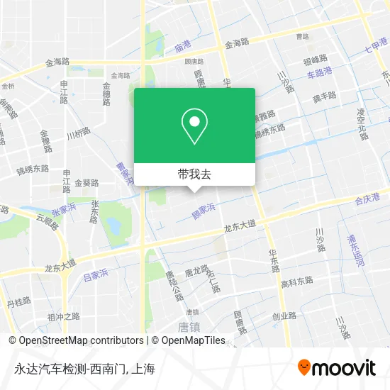 永达汽车检测-西南门地图