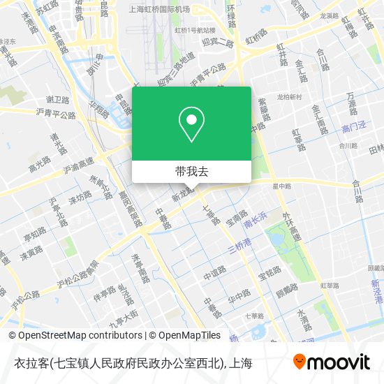 衣拉客(七宝镇人民政府民政办公室西北)地图