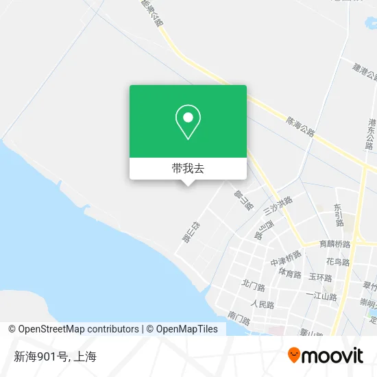 新海901号地图