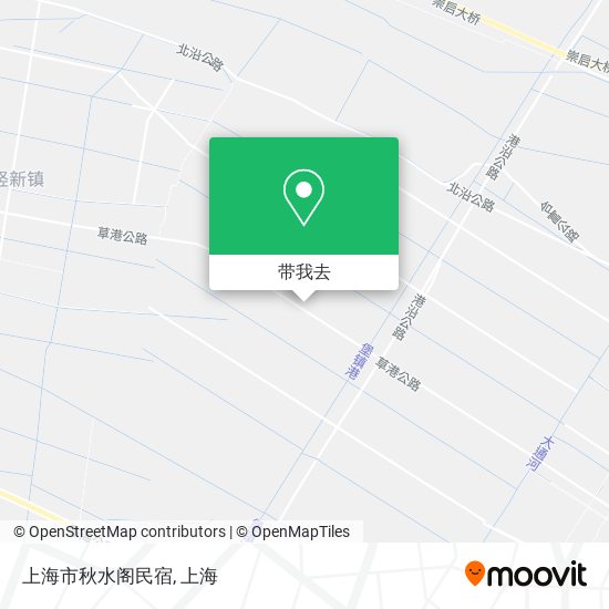上海市秋水阁民宿地图