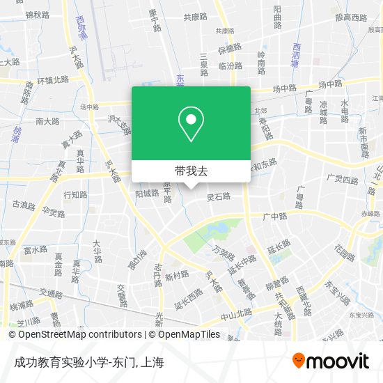 成功教育实验小学-东门地图