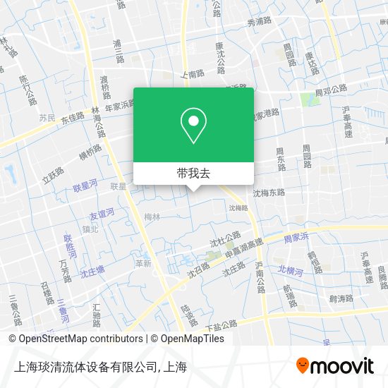 上海琰清流体设备有限公司地图