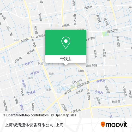 上海琰清流体设备有限公司地图