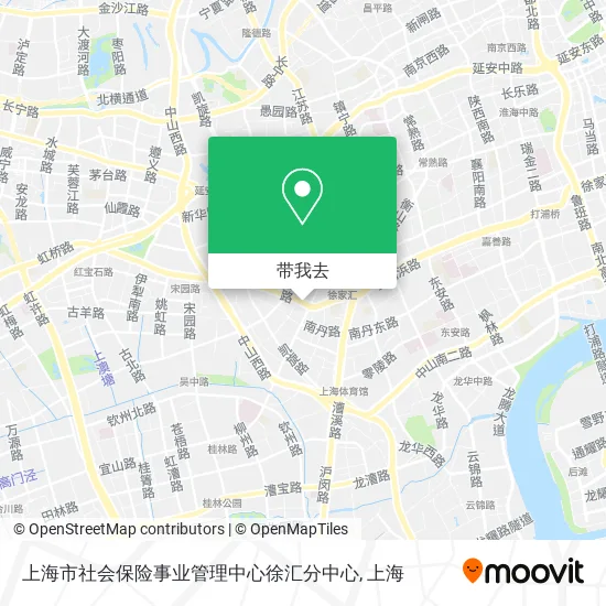 上海市社会保险事业管理中心徐汇分中心地图
