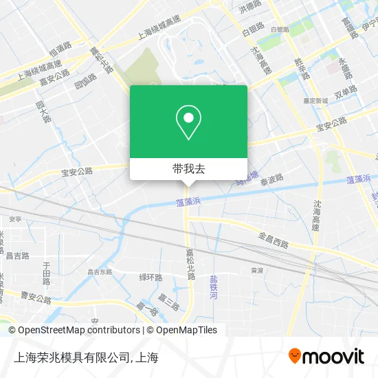 上海荣兆模具有限公司地图