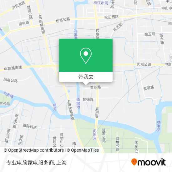 专业电脑家电服务商地图