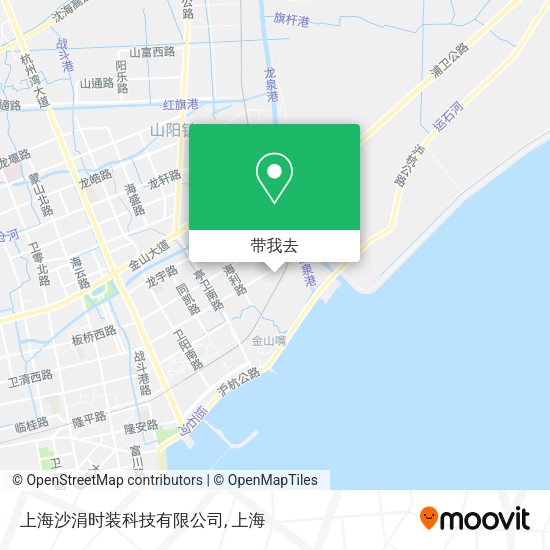 上海沙涓时装科技有限公司地图