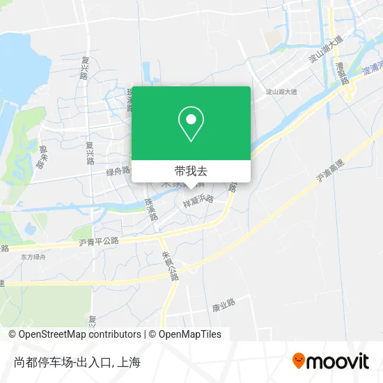 尚都停车场-出入口地图