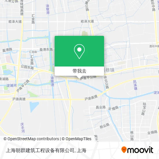 上海朝群建筑工程设备有限公司地图