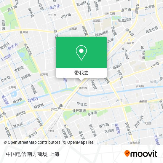 中国电信 南方商场地图