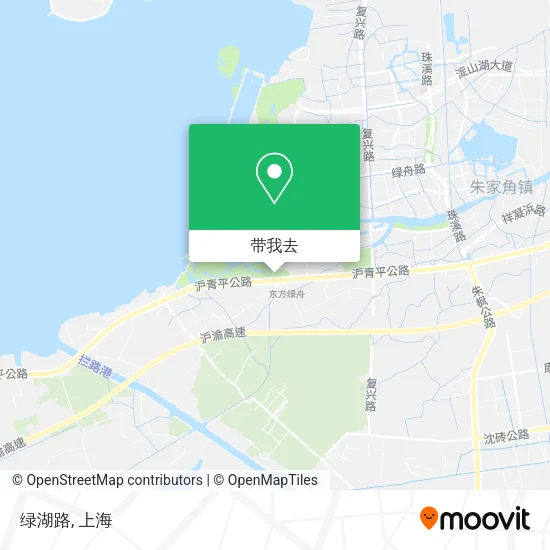 绿湖路地图
