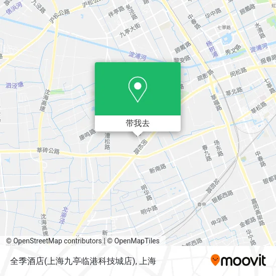 全季酒店(上海九亭临港科技城店)地图