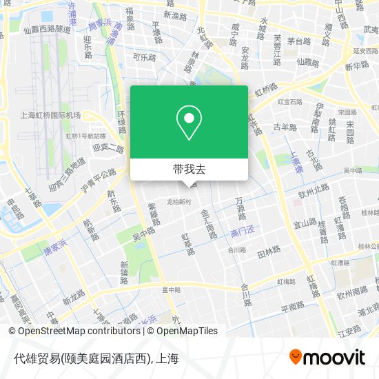 代雄贸易(颐美庭园酒店西)地图