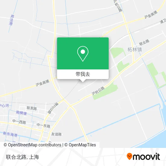 联合北路地图