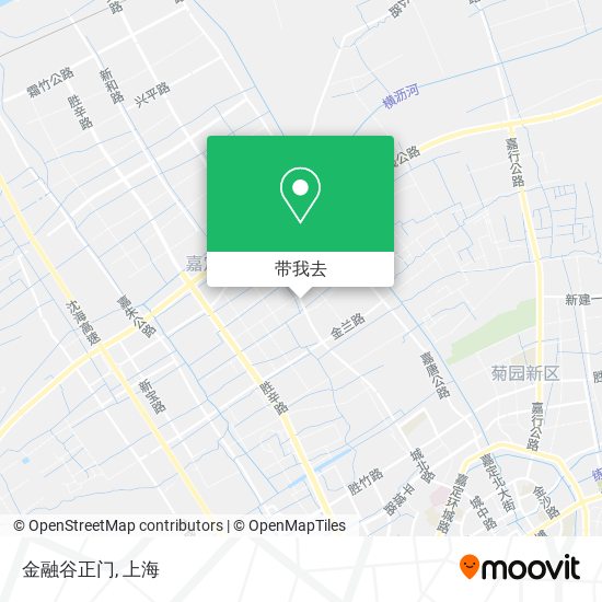 金融谷正门地图