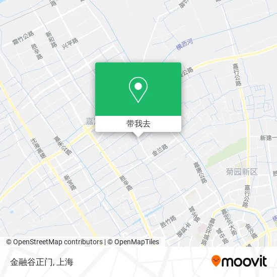 金融谷正门地图