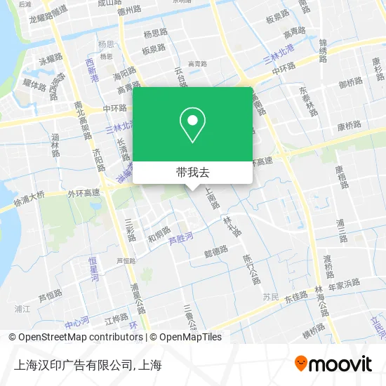 上海汉印广告有限公司地图