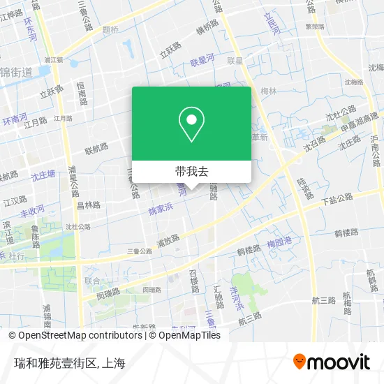 瑞和雅苑壹街区地图