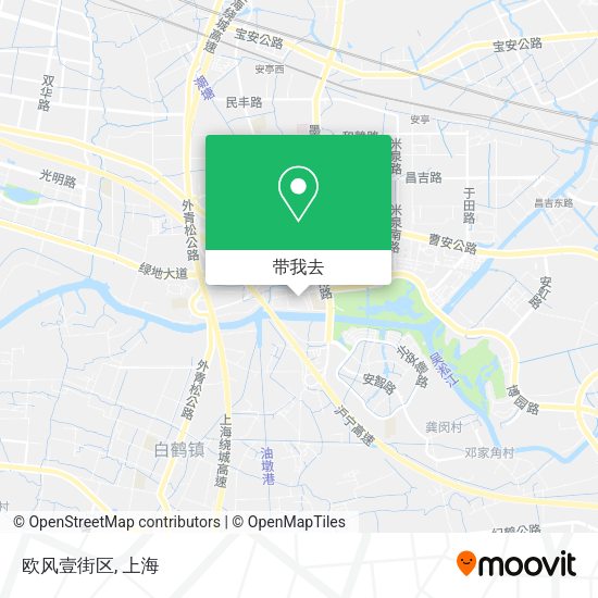 欧风壹街区地图