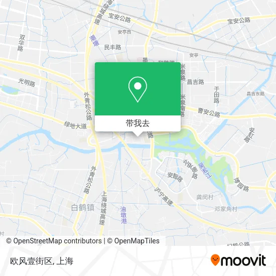 欧风壹街区地图
