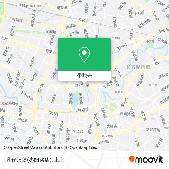 凡仔汉堡(枣阳路店)地图