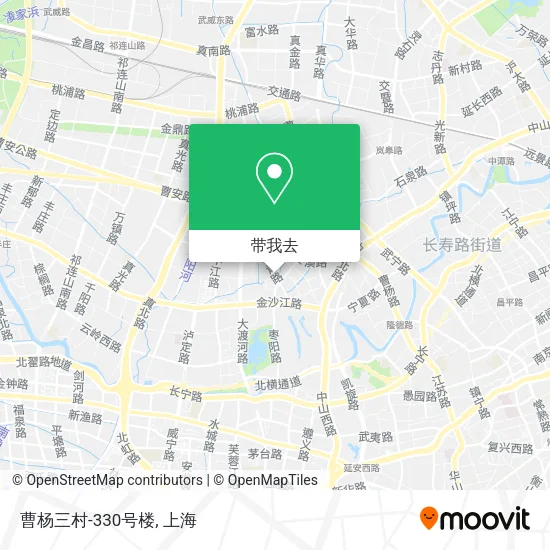 曹杨三村-330号楼地图