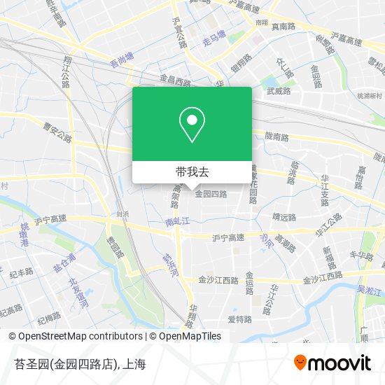 苔圣园(金园四路店)地图