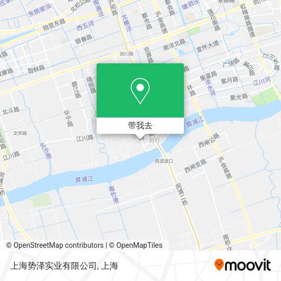 上海势泽实业有限公司地图