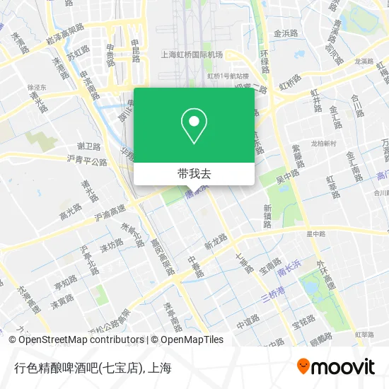 行色精酿啤酒吧(七宝店)地图