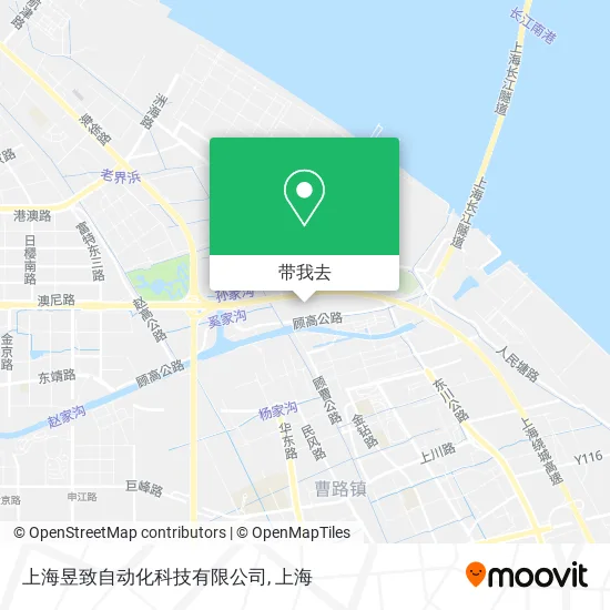 上海昱致自动化科技有限公司地图