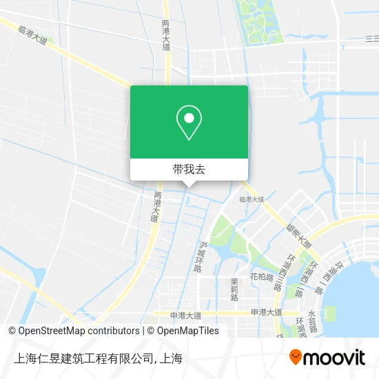 上海仁昱建筑工程有限公司地图