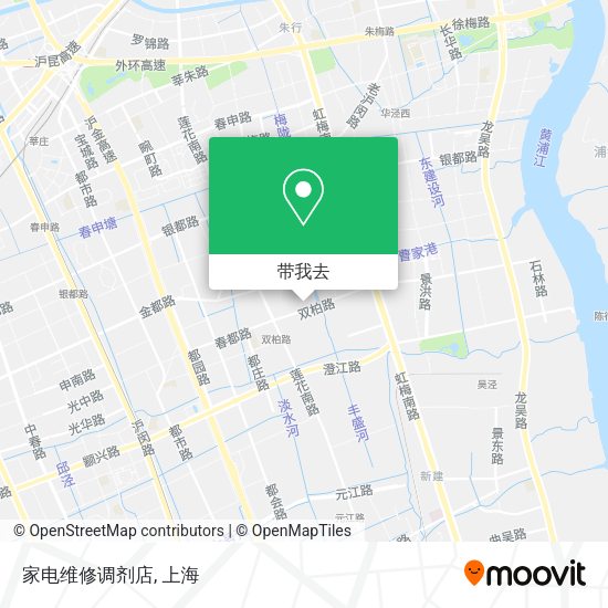 家电维修调剂店地图