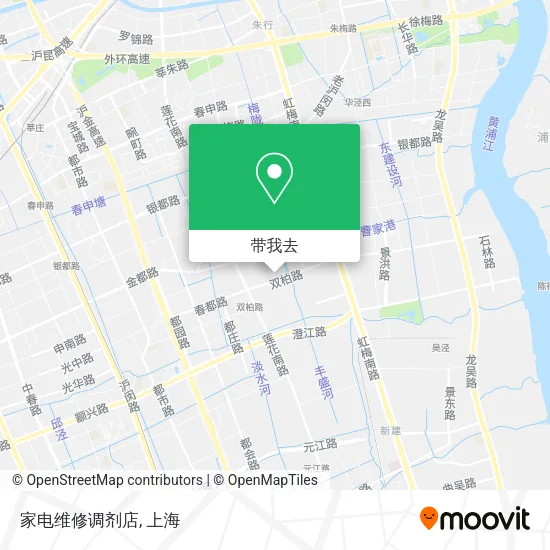 家电维修调剂店地图