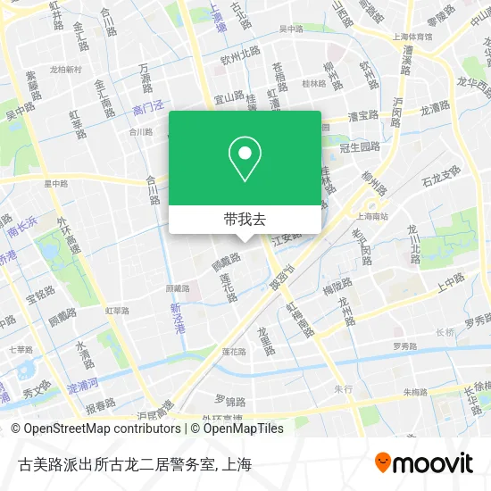 古美路派出所古龙二居警务室地图