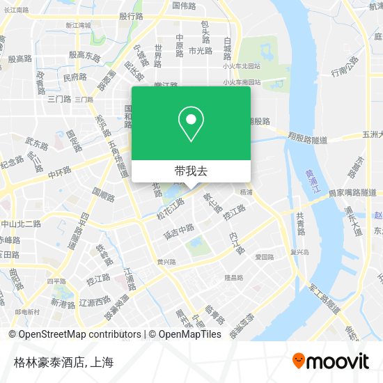格林豪泰酒店地图