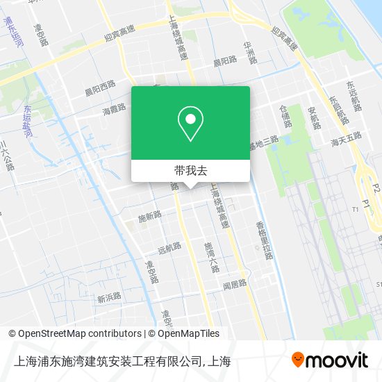 上海浦东施湾建筑安装工程有限公司地图
