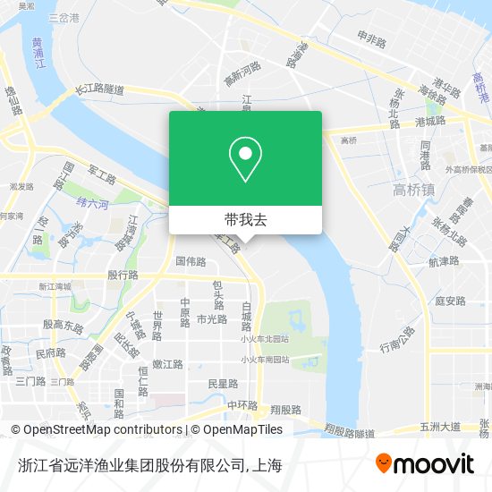 浙江省远洋渔业集团股份有限公司地图