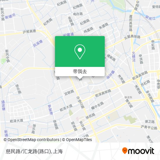 慈民路/汇龙路(路口)地图