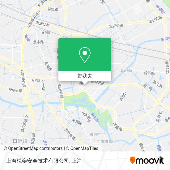 上海棁姿安全技术有限公司地图