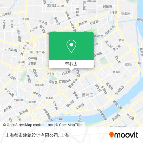 上海都市建筑设计有限公司地图