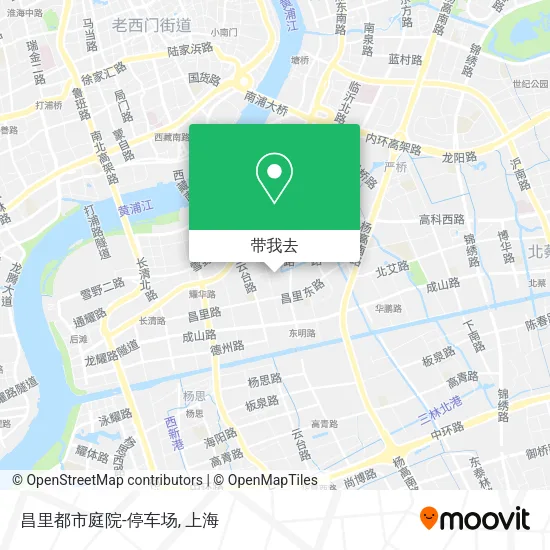 昌里都市庭院-停车场地图
