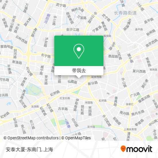 安泰大厦-东南门地图