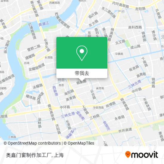 奥鑫门窗制作加工厂地图