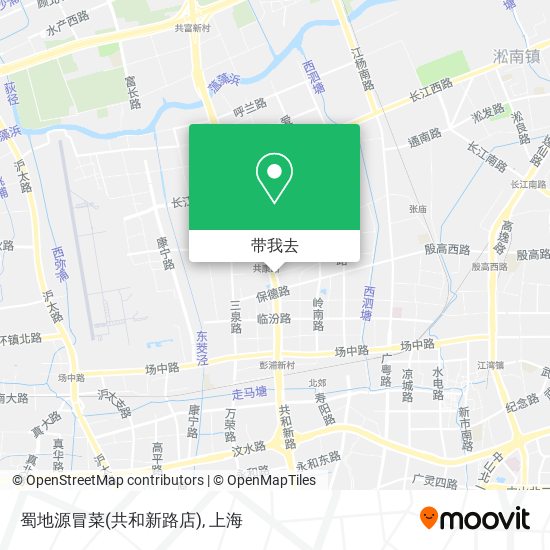 蜀地源冒菜(共和新路店)地图