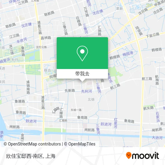 欣佳宝邸西-南区地图