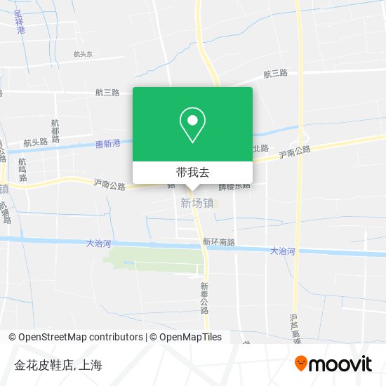 金花皮鞋店地图