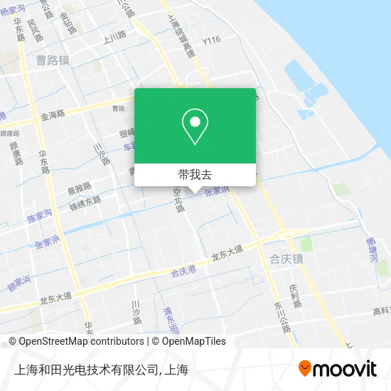 上海和田光电技术有限公司地图